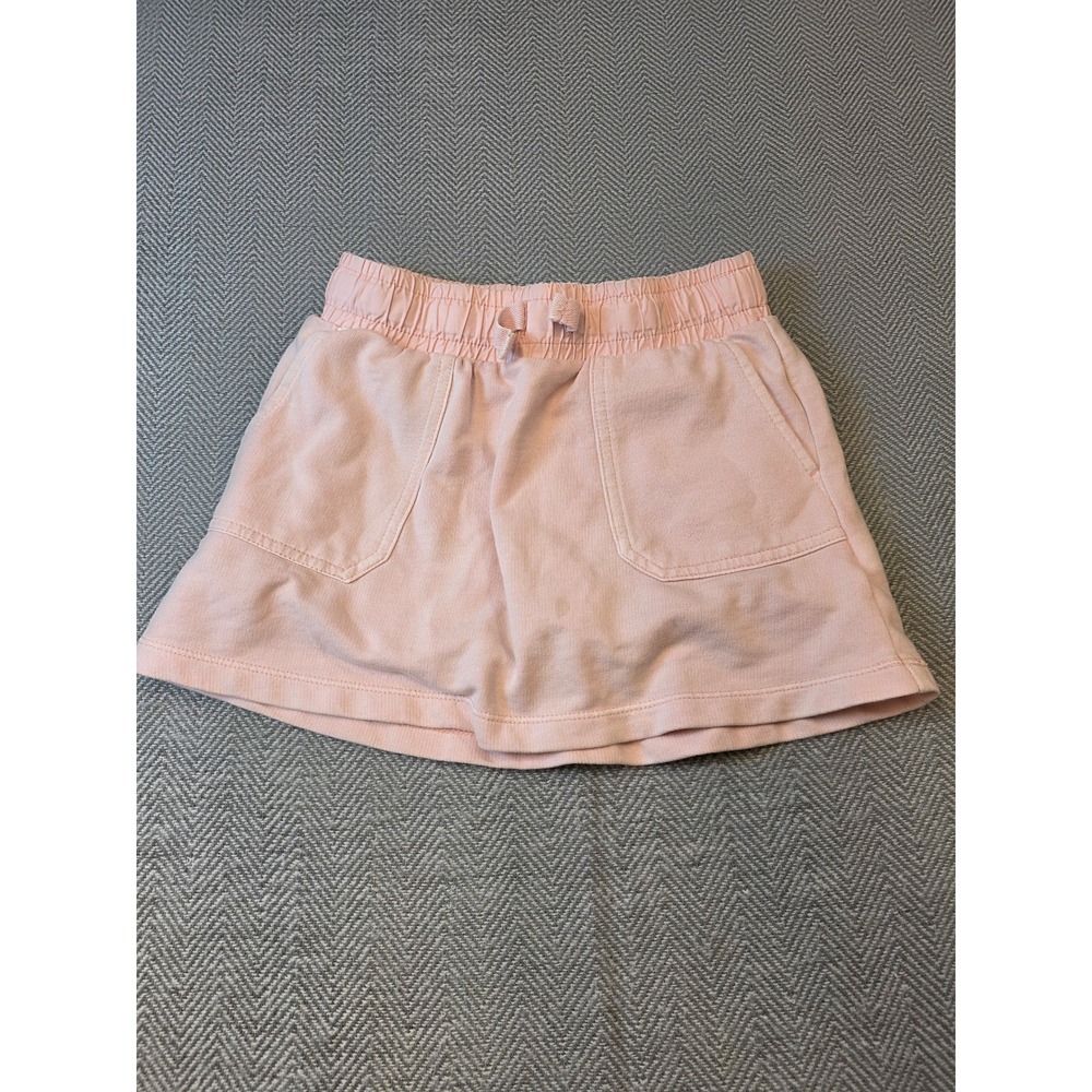 Cat & Jack Skort Girls Medium Pink Lined Comfort Flat Front Drawstring Waisted